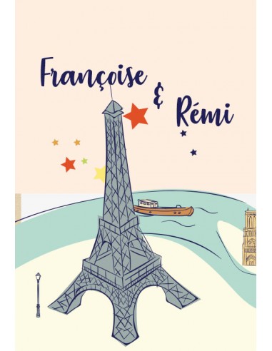 Étiquette mariage Paris - Françoise