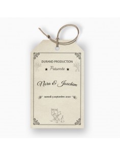 Étiquette mariage Cinéma -...