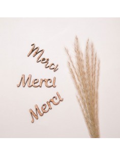 Petits mots en découpe bois
